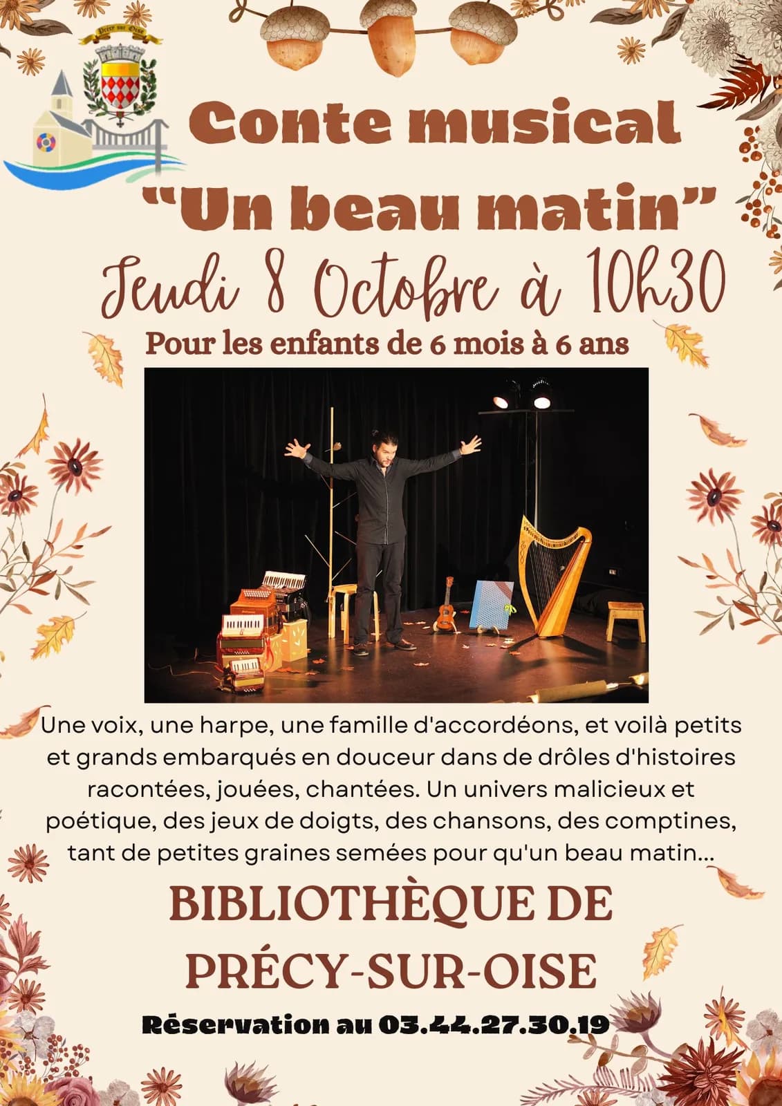 Image 1 : Spectacle enfants "Un beau matin" background