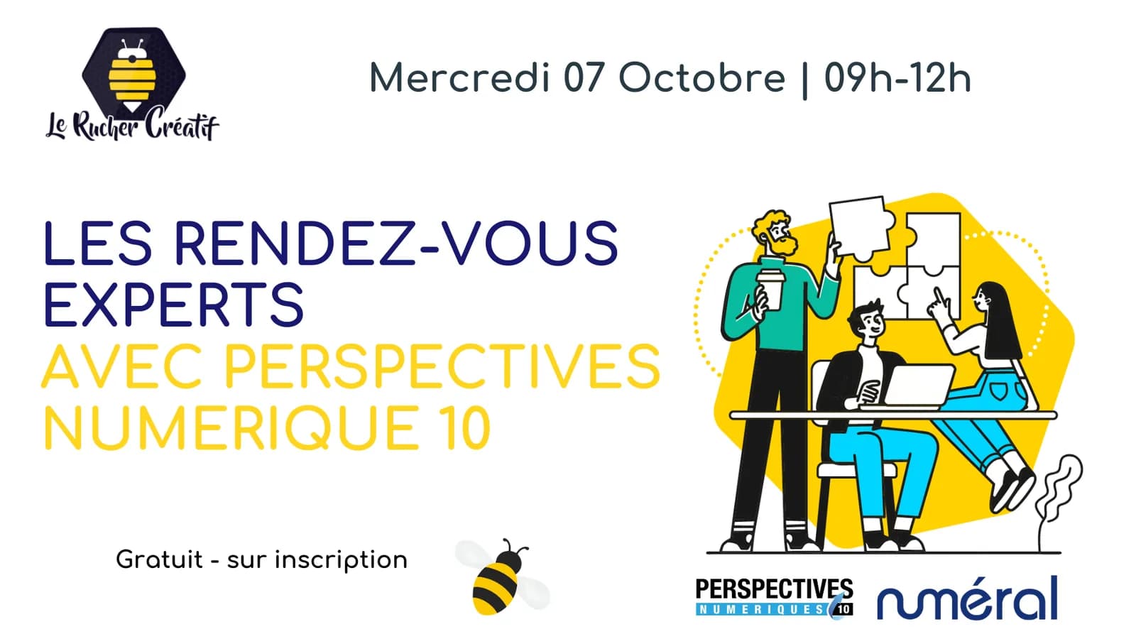 Image 1 : Les Rendez-vous Experts avec Perspectives Numérique 10 background