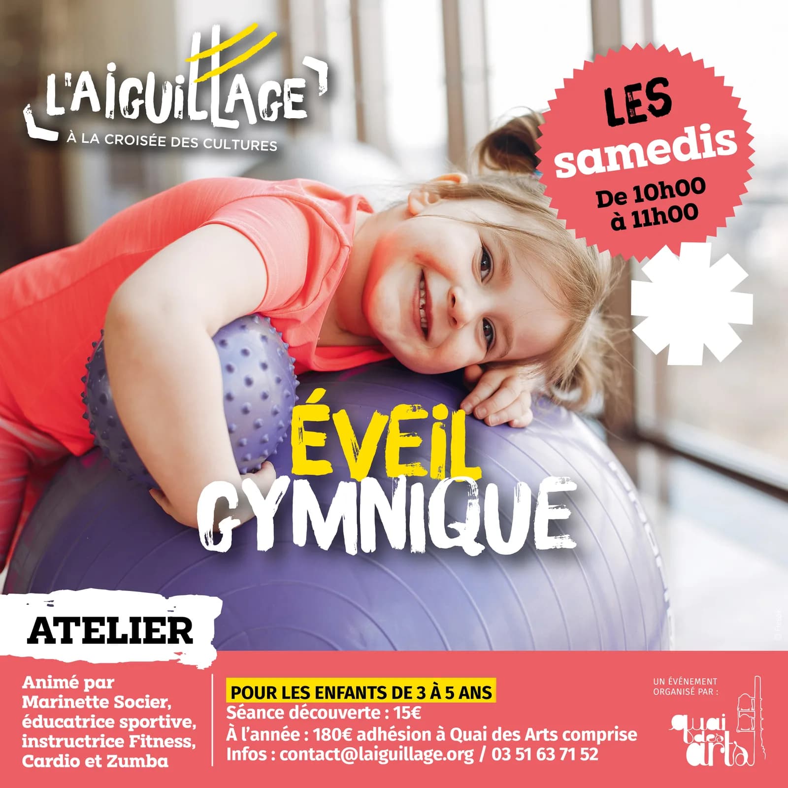 Image 1 : Atelier éveil gymnique background