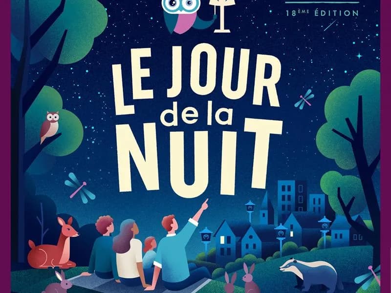Image 1 : Le Jour de la Nuit - A la découverte de la biodiversité nocture background
