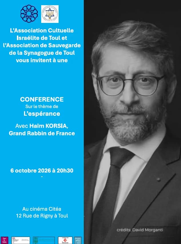 Image 1 : Conférence sur "L'espérance" - Citéa Toul background