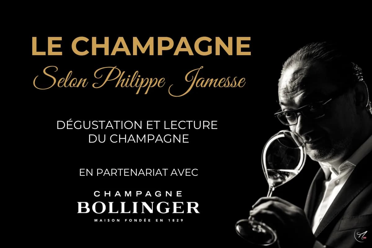 Image 1 : Le Champagne avec Philippe Jamesse à Pressoria background
