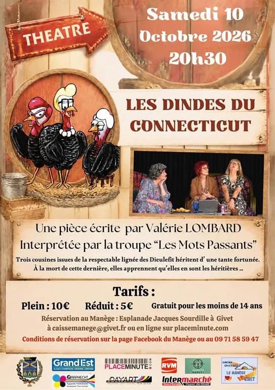 Image 1 : Les dindes du Connectitut background
