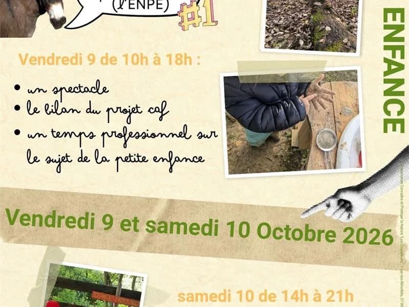 Image 1 : Rencontres petite enfance dans la nature background