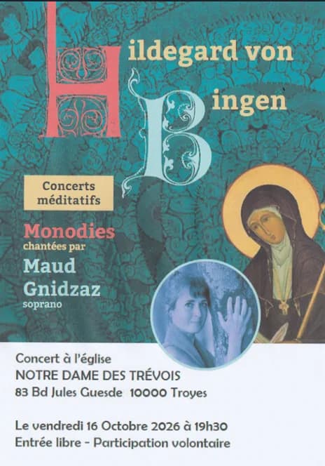 Image 1 : Concert méditatif autour d'Hildegard von Bingen background
