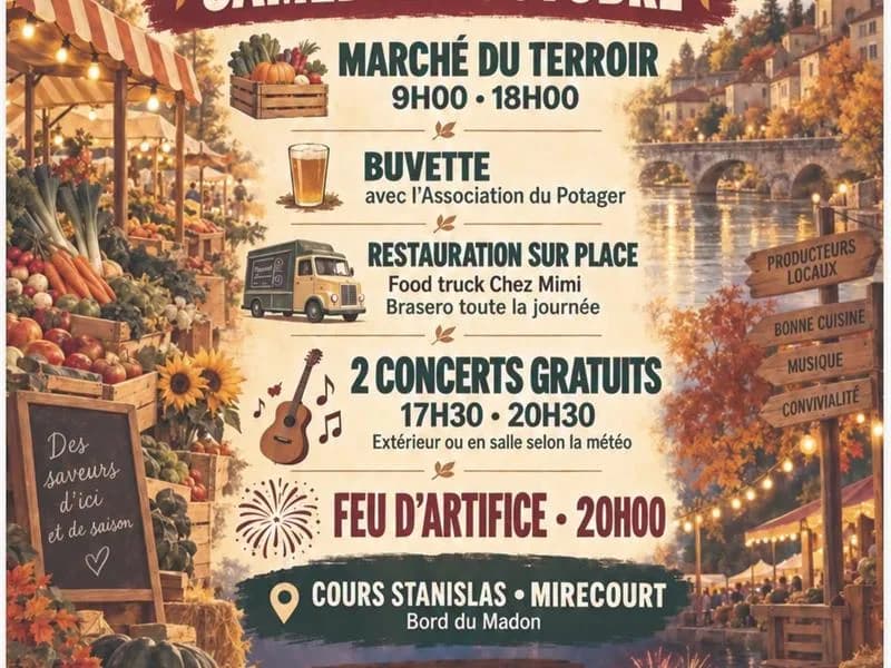 Image 1 : L'automnale du potager de François - marché de producteurs et d'artisans background