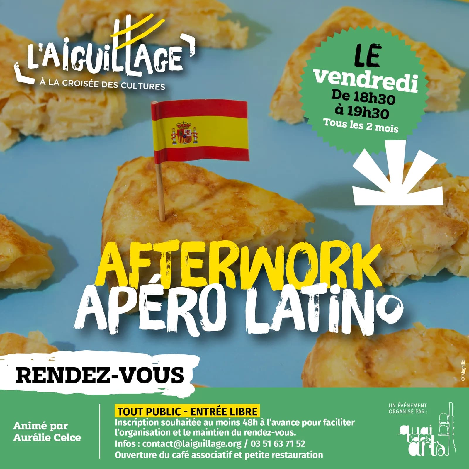 Image 1 : Afterwork Apéro Latino background