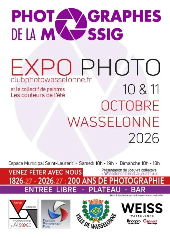 Image 2 : Expo Photo du club Photo de la Mossig background