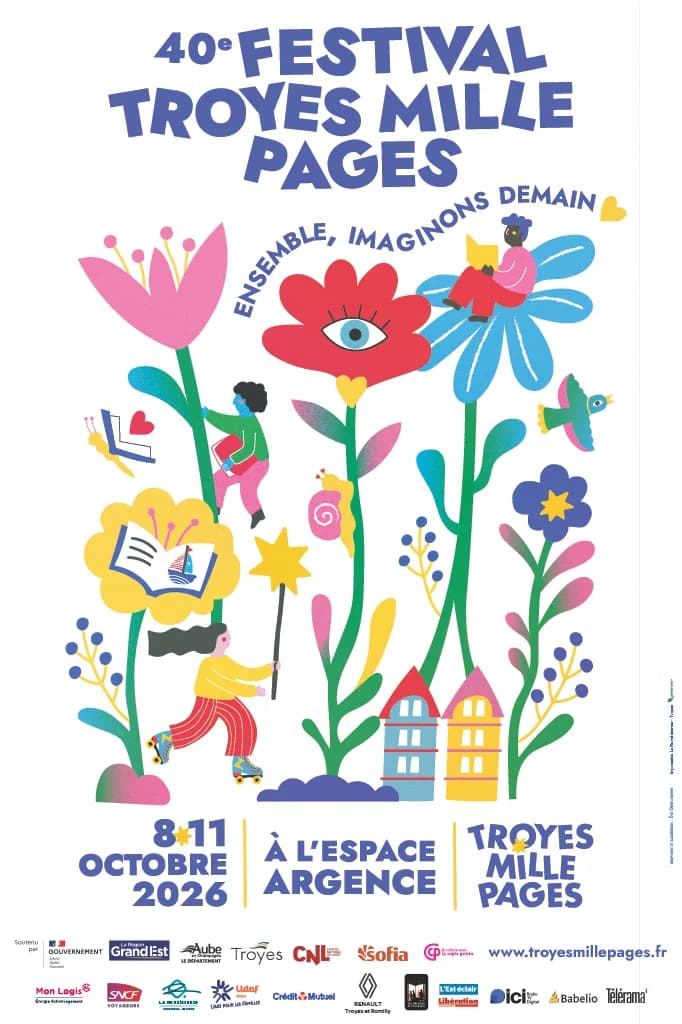 Image 1 : Festival Troyes Mille Pages background