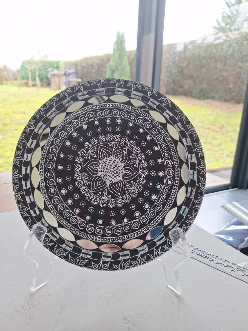 Image 1 : Atelier mandala background