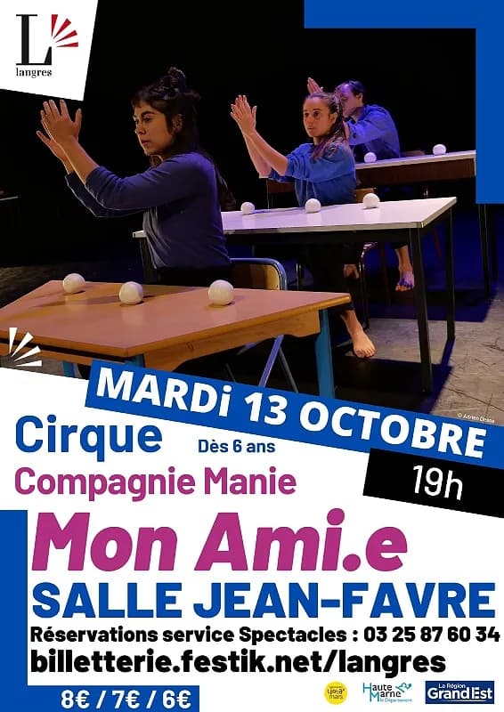 Image 1 : Cirque - Avant-première - Mon Ami.E background