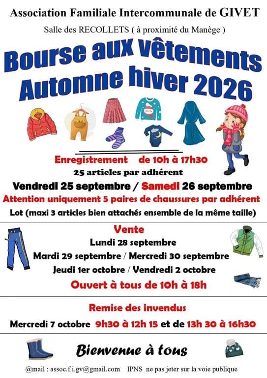 Image 2 : Bourse aux vêtements background