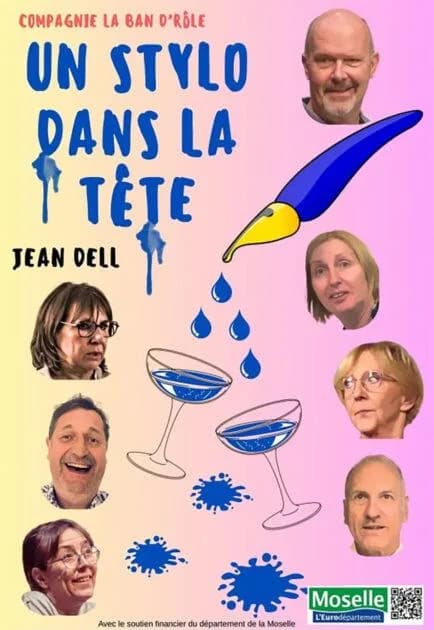 Image 1 : Pièce de Théâtre Un stylo dans la tête background