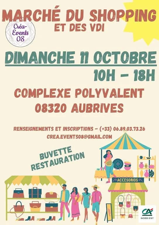 Image 1 : Marché du Shopping et des VDI background