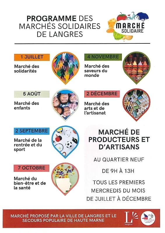 Image 1 : Marchés Solidaires à Langres background