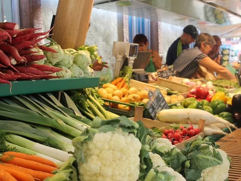Image 1 : Marché du terroir background