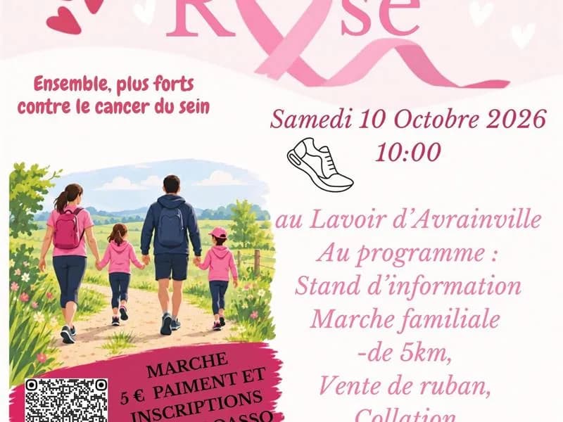 Image 1 : Marche Octobre Rose - Avrainville background