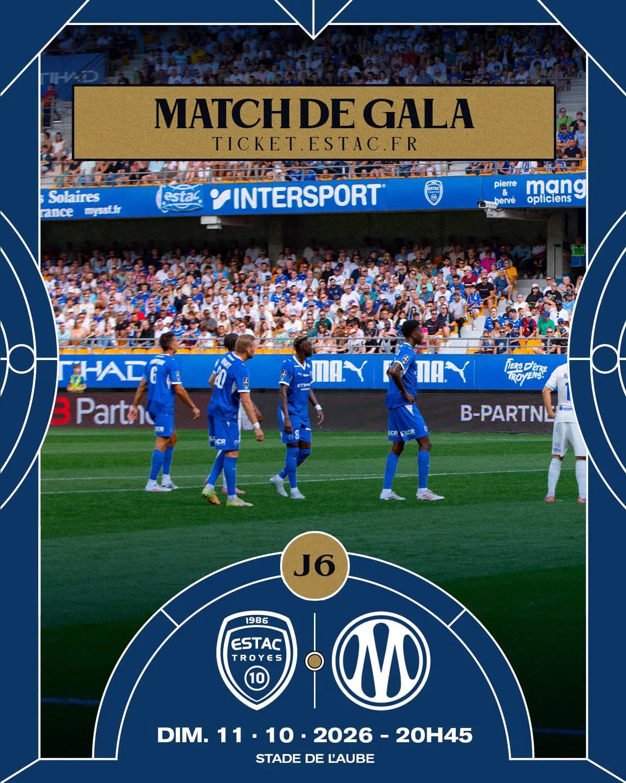 Image 1 : Estac / Olympique de Marseille background
