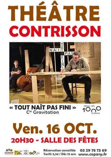 Image 1 : Spectacle - Tout naît pas fini background