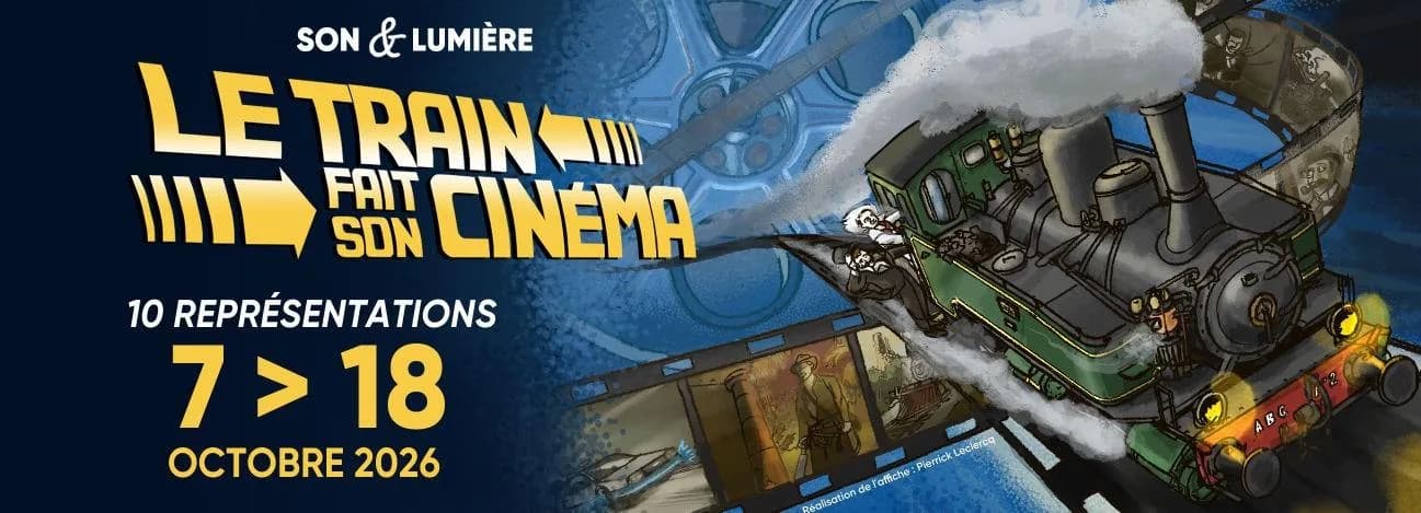 Image 2 : Le train fait son cinéma background