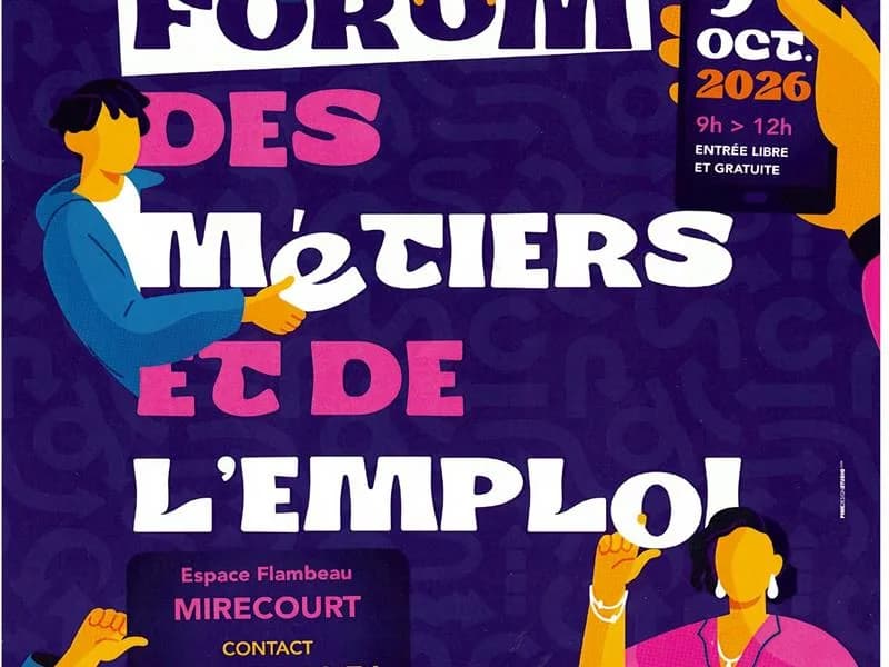 Image 1 : Forum des métiers de l'emploi et de l’économie background