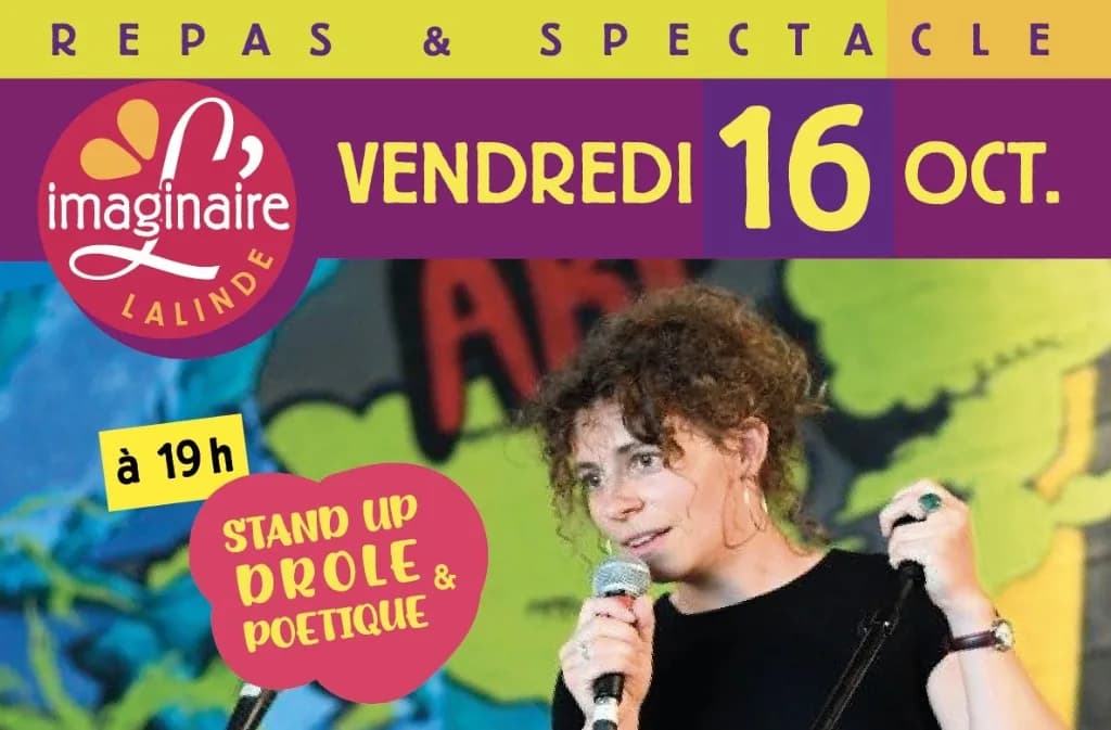 Image 1 : Repas & spectacle – Lisa est… « Trop Mademoiselle » background