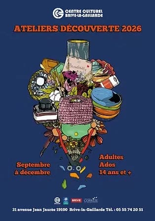 Image 1 : Ateliers jeune public: Broches perlées (Centre culturel) background