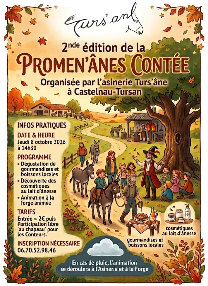 Image 1 : 2ème édition de la Promen'ânes Contée background