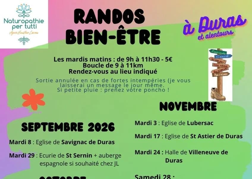 Image 1 : Rando marche sportive autour de Duras background