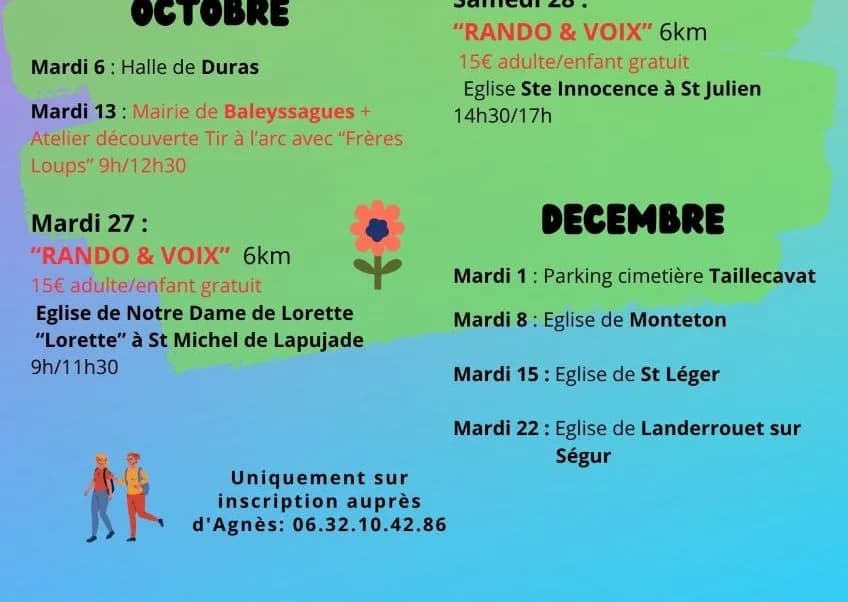 Image 3 : Rando marche sportive autour de Duras background