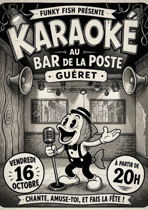 Image 1 : Karoké décalé au BDP background
