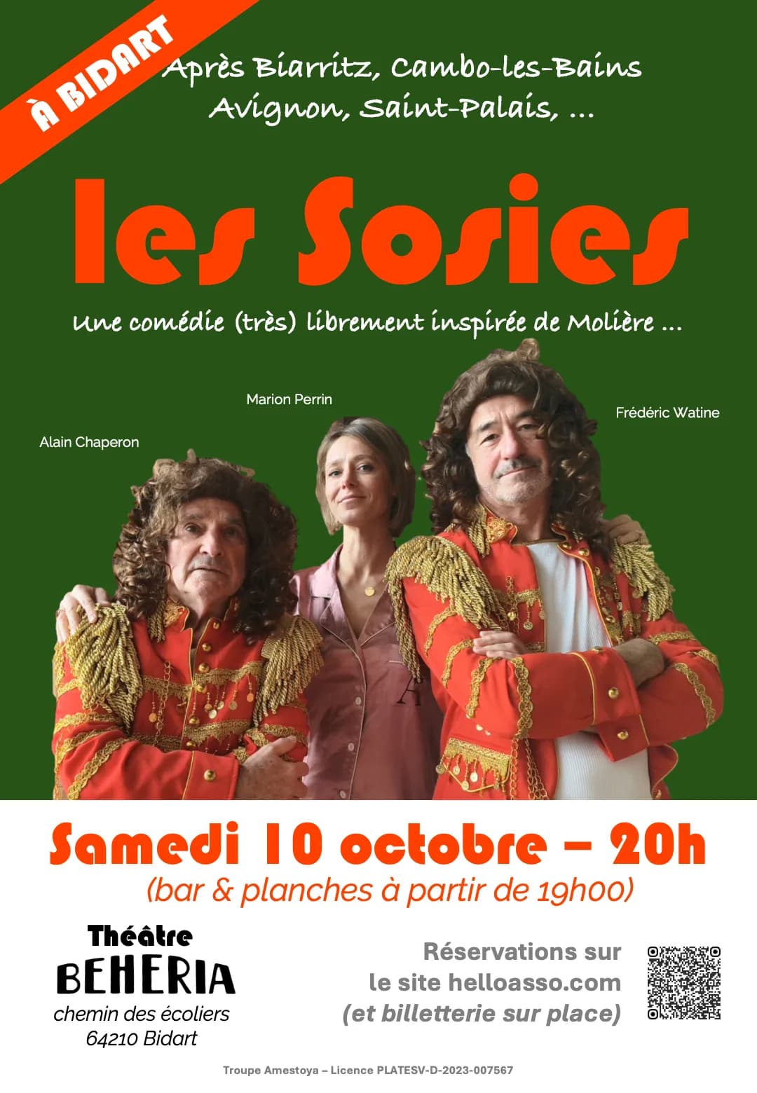 Image 1 : Les Sosies - Comédie background