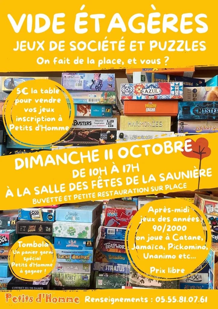 Image 1 : Vide étagères : puzzles et jeux background