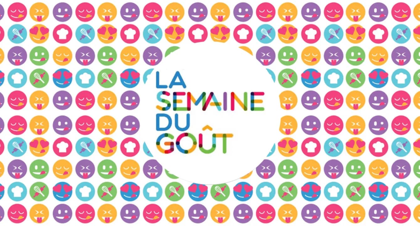 Image 1 : Semaine du Goût, exposition une alimentation saine et durable background