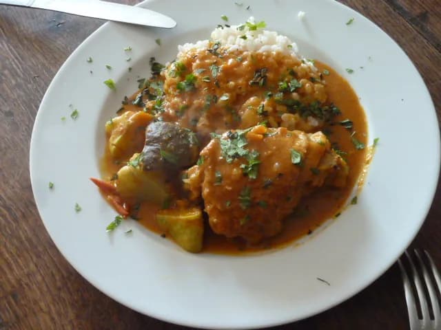 Image 2 : Repas à thémes : repas Africain et cacahuète background