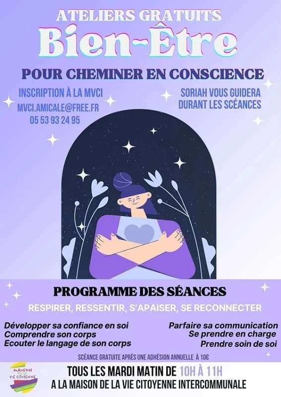 Image 1 : Atelier Bien-être background