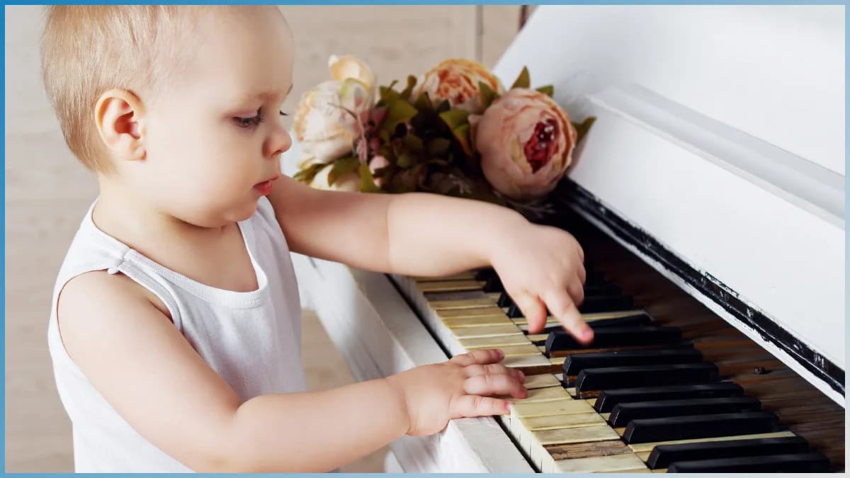 Image 1 : Bébés musiciens background