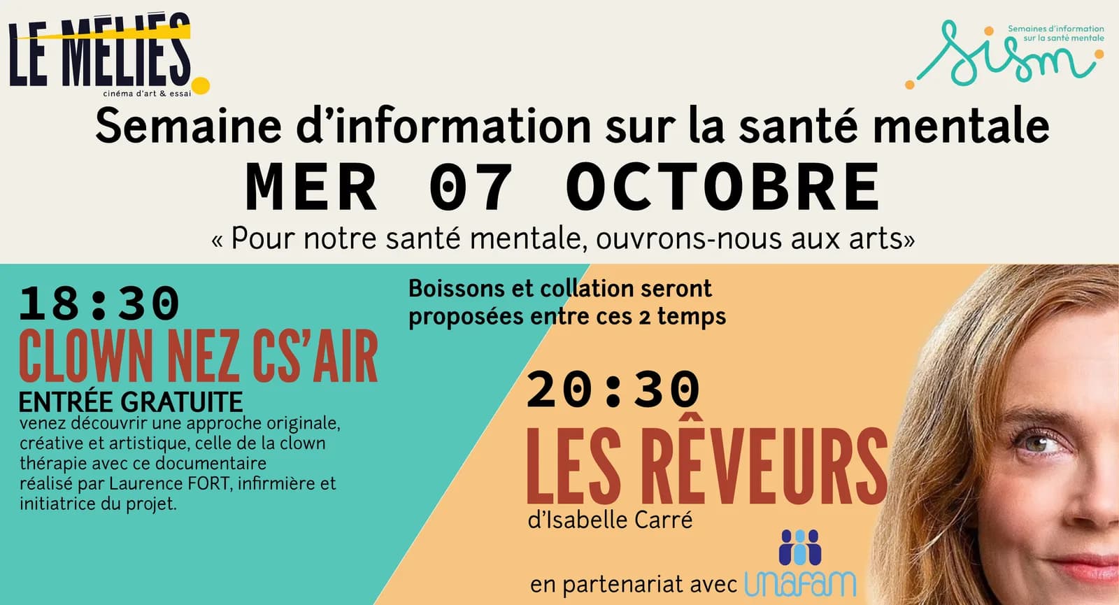 Image 1 : Rendez-vous autour des semaines d'information sur la santé mentale background