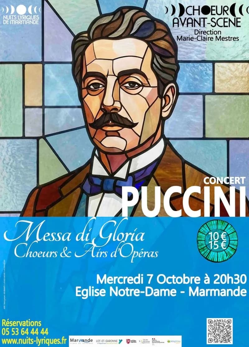 Image 1 : Choeur Avant-Scène - Concert Puccini background