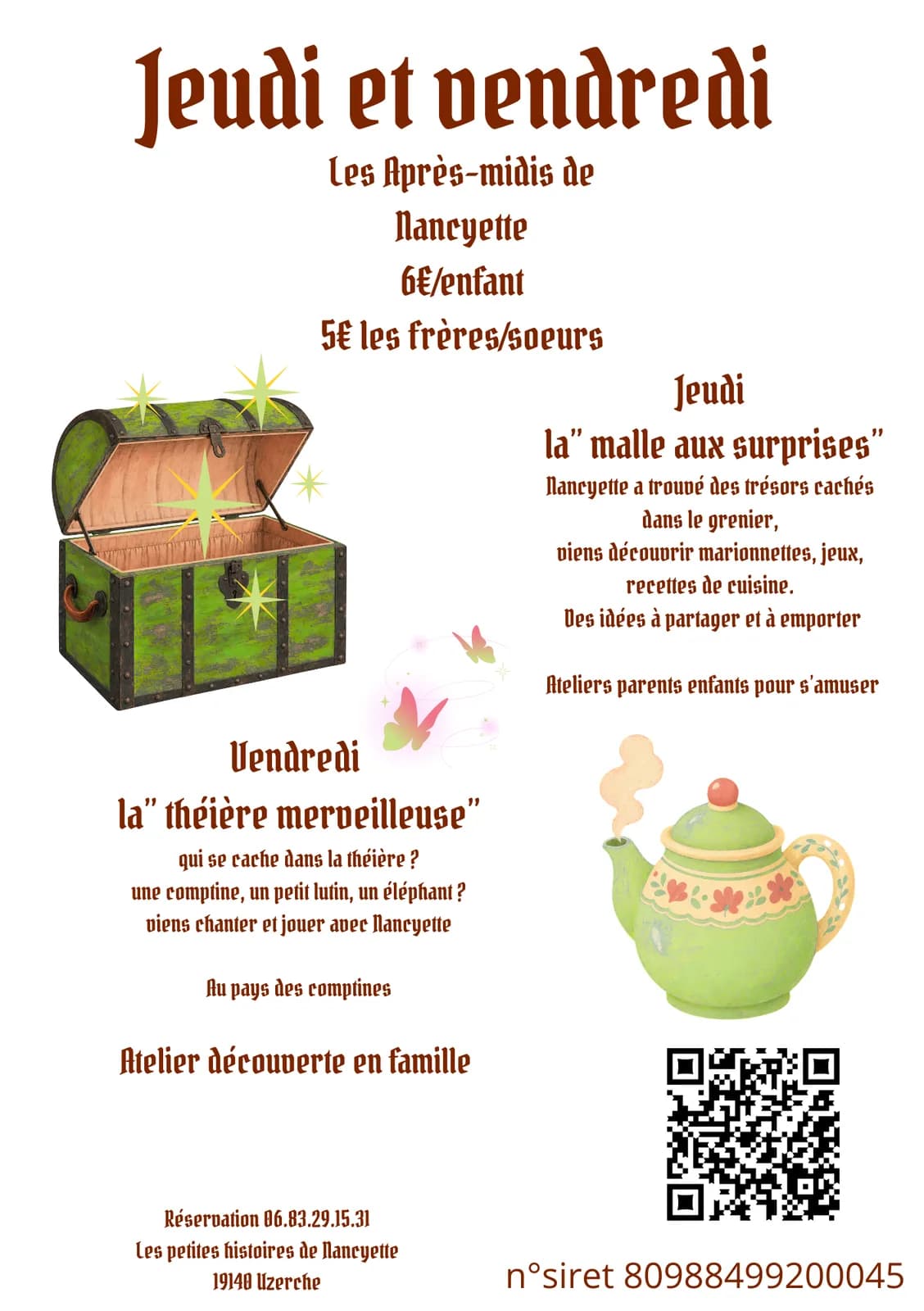 Image 1 : Vendredi après-midi : La théière merveilleuse background