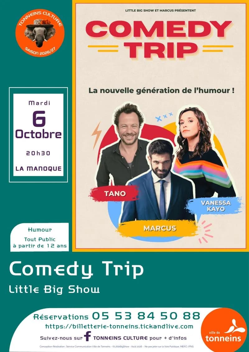 Image 1 : Humour - COMEDY TRIP background