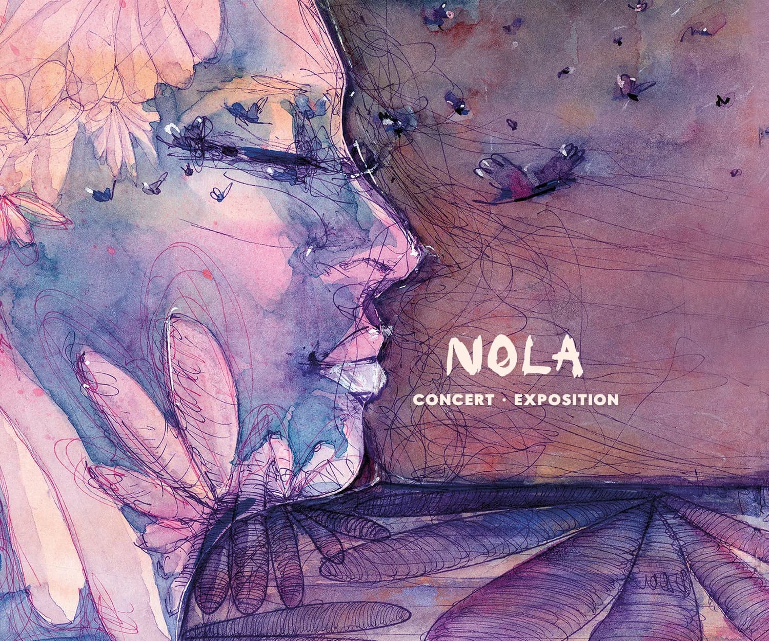 Image 1 : Nola - Concert et exposition pour la sortie de l’EP Cozy Saloon background