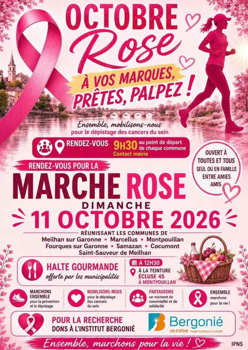 Image 1 : La Marche Rose background