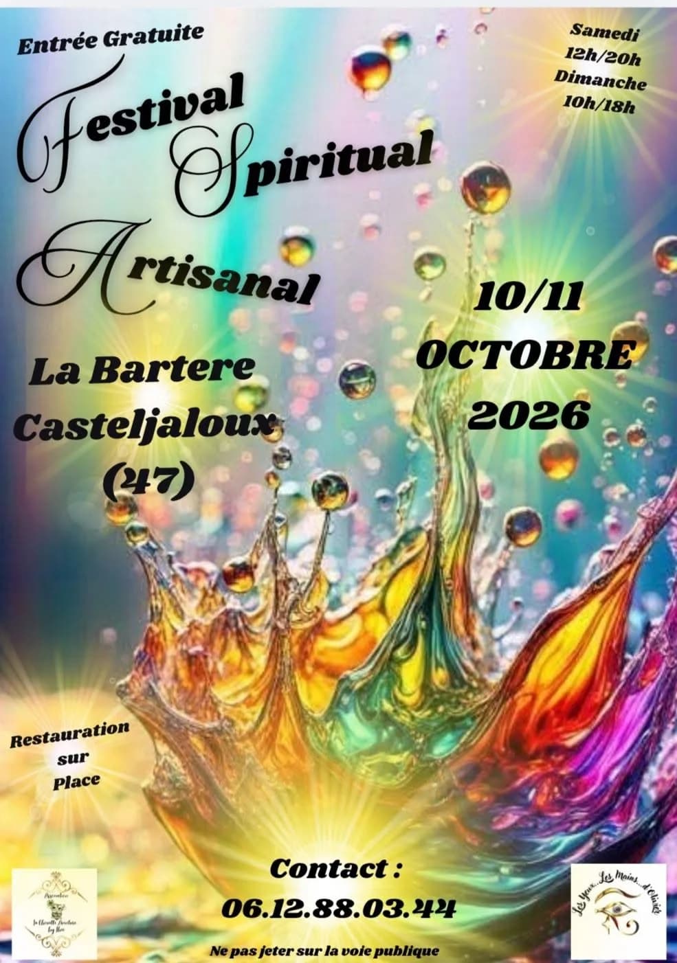 Image 1 : Festival Spiritual Artisanal background