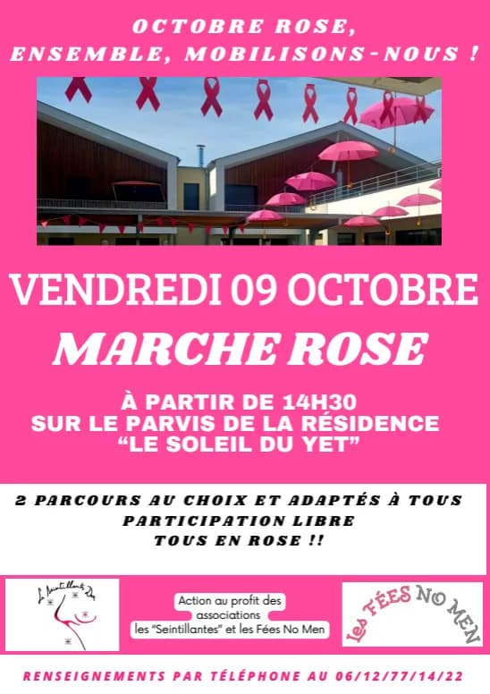 Image 1 : Marche rose background