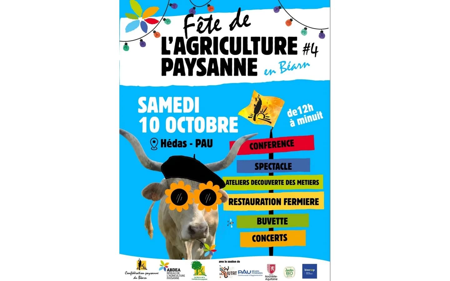 Image 1 : Fête de l'agriculture paysanne background