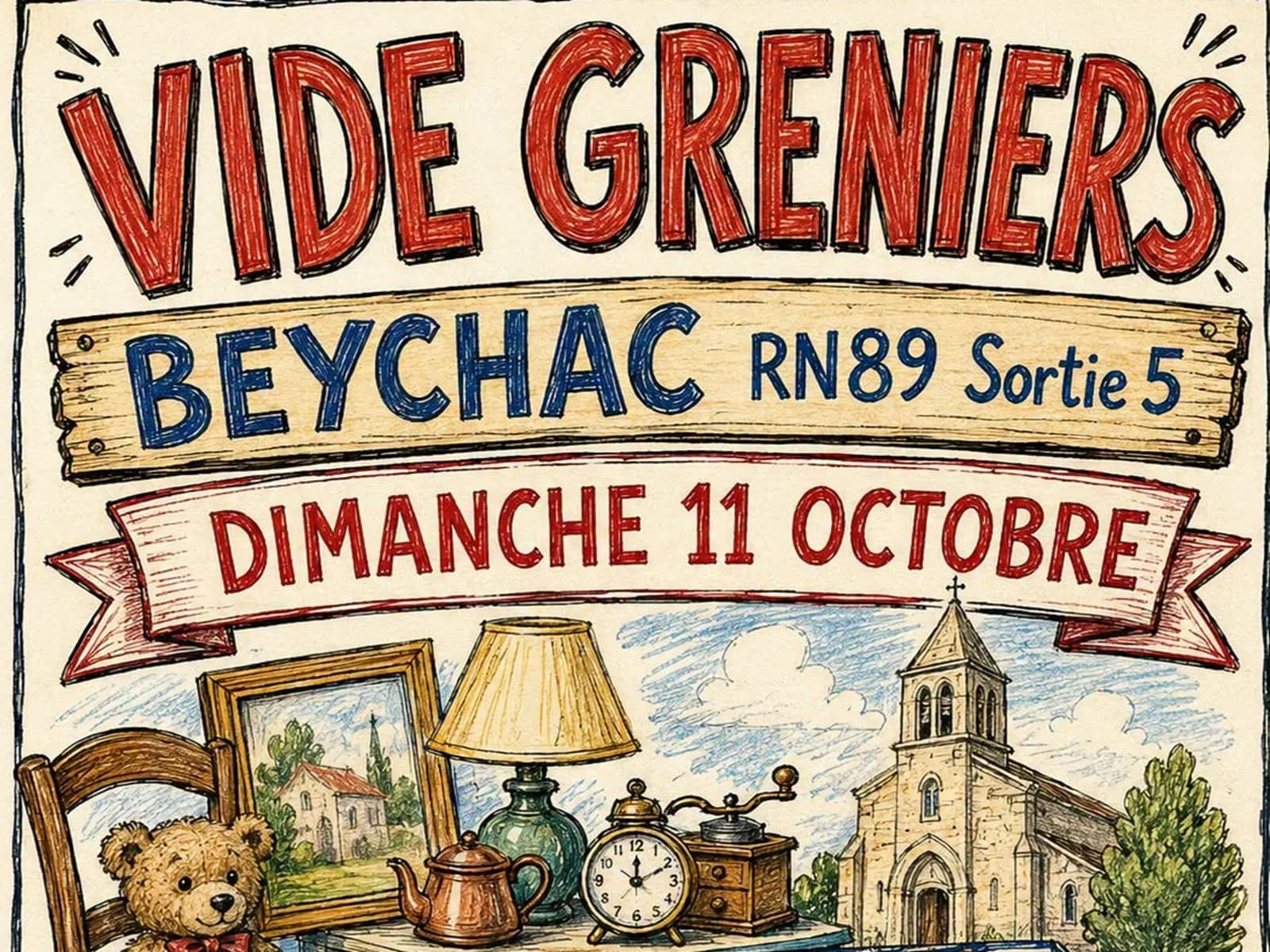 Image 1 : Vide-grenier 2026 background