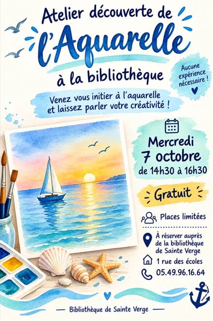 Image 1 : Découverte de l'aquarelle background