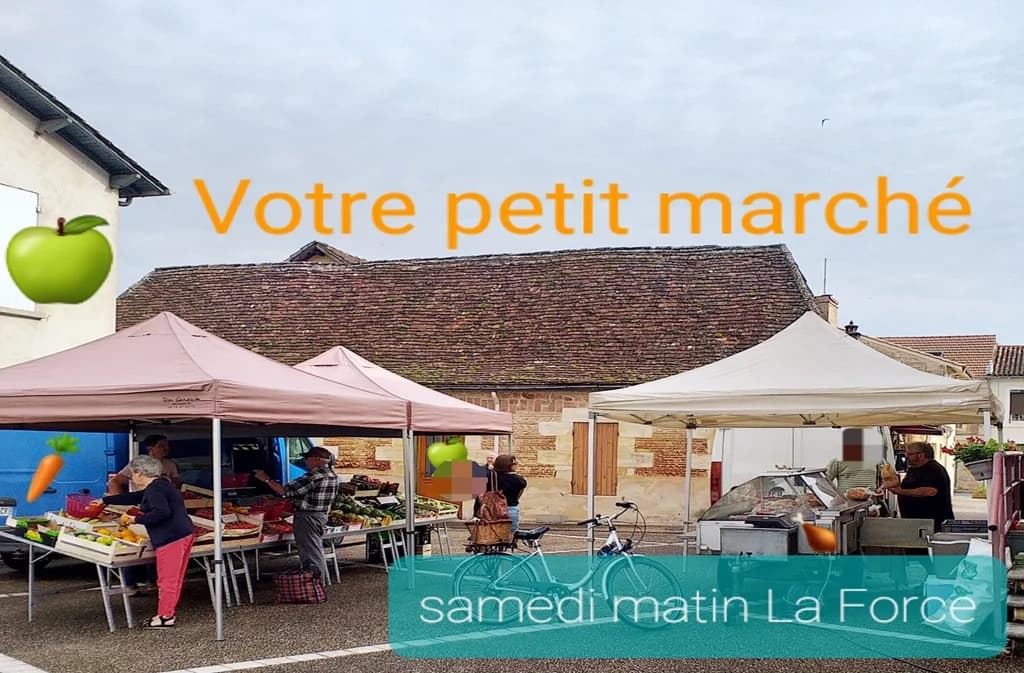Image 1 : Marché traditionnel du samedi background