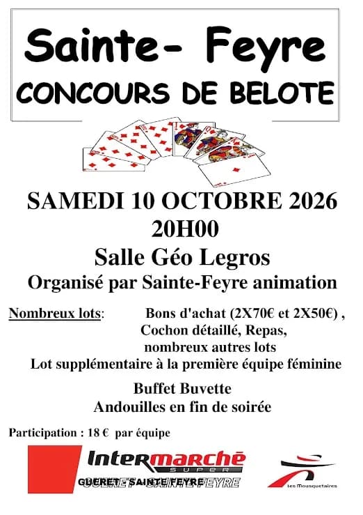 Image 1 : Concours de belote background